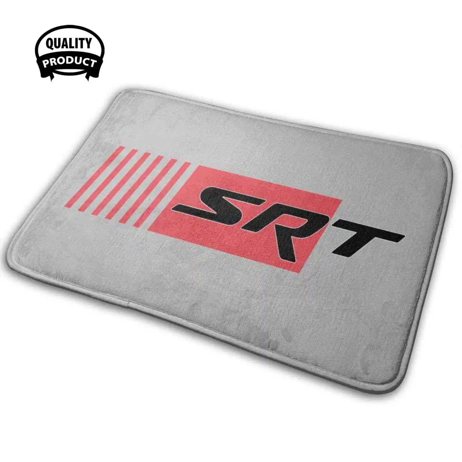 Srt Dodge красных линий удобные дверной коврик ковер подушки красный ведьма демон