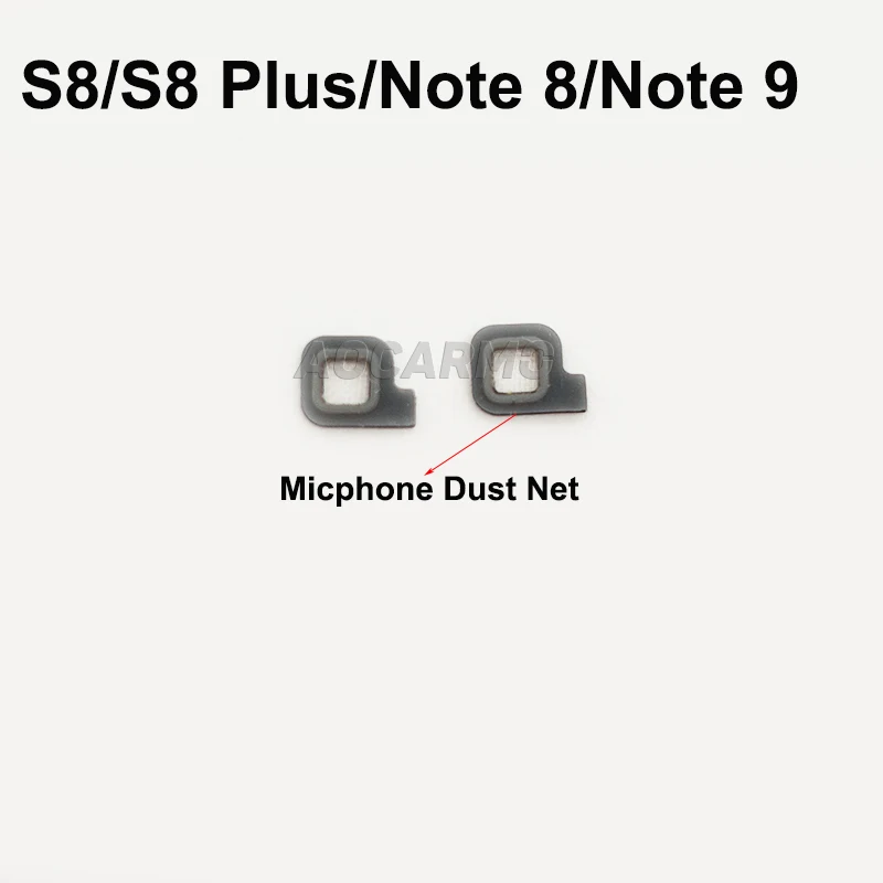 Aocarmo для Samsung Galaxy S8 Plus + Note8 Note 8 9 нижний громкоговоритель Пылезащитная сетка