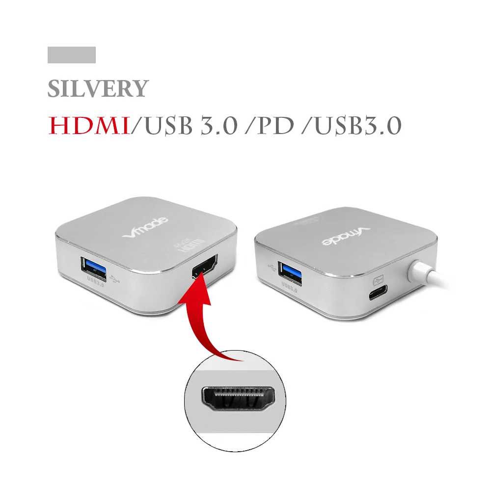vmade cb192 hdmi тип c док станция usb c концент