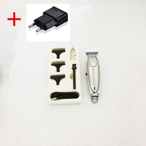 Kemei 1949 professionelles Haar Clipper All Metal Men Elektrokordelloser Haar Trimmer 0mm kahlköpfige T -Blade -Finish Haarschnittmaschine