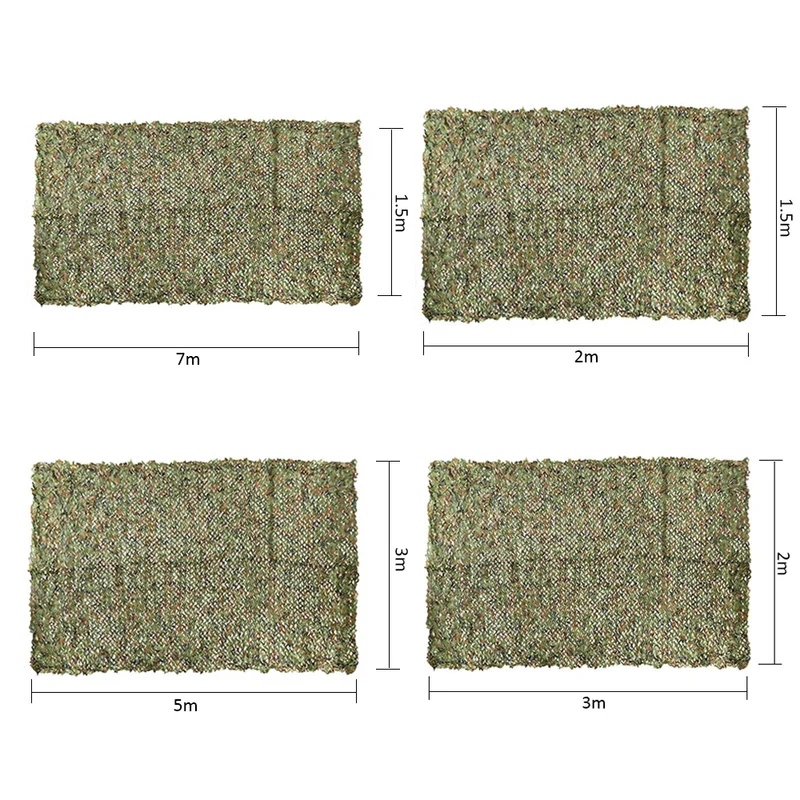 

Car-Covering Camo Net Sun Shelter Jungle Army Training Camping Camouflage Neting Woodland Hunting Shooting Fishing Birdwatching