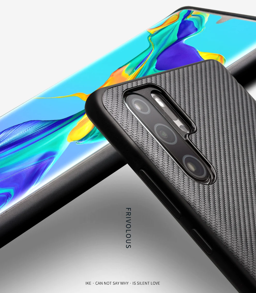 QIALINO ультра тонкий чехол из углеродного волокна для телефона huawei Mate20 Fibre Feeling ультра легкий чехол для huawei Mate20 pro/20X