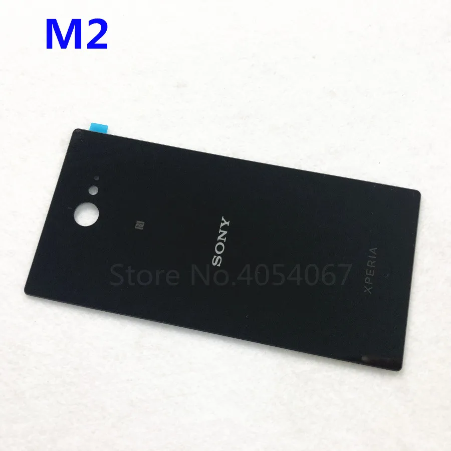M2 корпус двери батареи задняя крышка для sony Xperia M2 D2305 D2303 запасные части задняя крышка корпуса двери