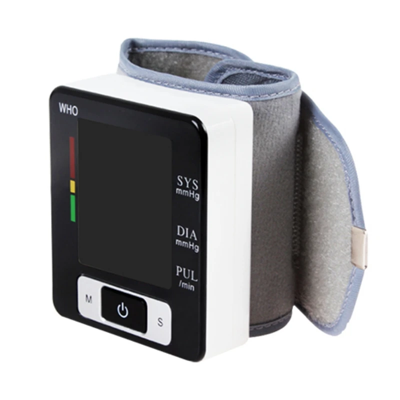 

BMC Sphygmomanometer Homeuse Health Care Digital Lcd Wrist & Upper Arm Blood Pressure Monitor Heart Beat Automatic Meter Machine