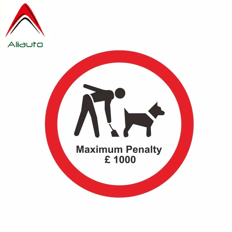 

Aliauto, забавные аксессуары, максимальное штраф, аксессуары для собак, ПВХ наклейка для Mercedes Honda Toyota Volkswagen,13 см * 13 см