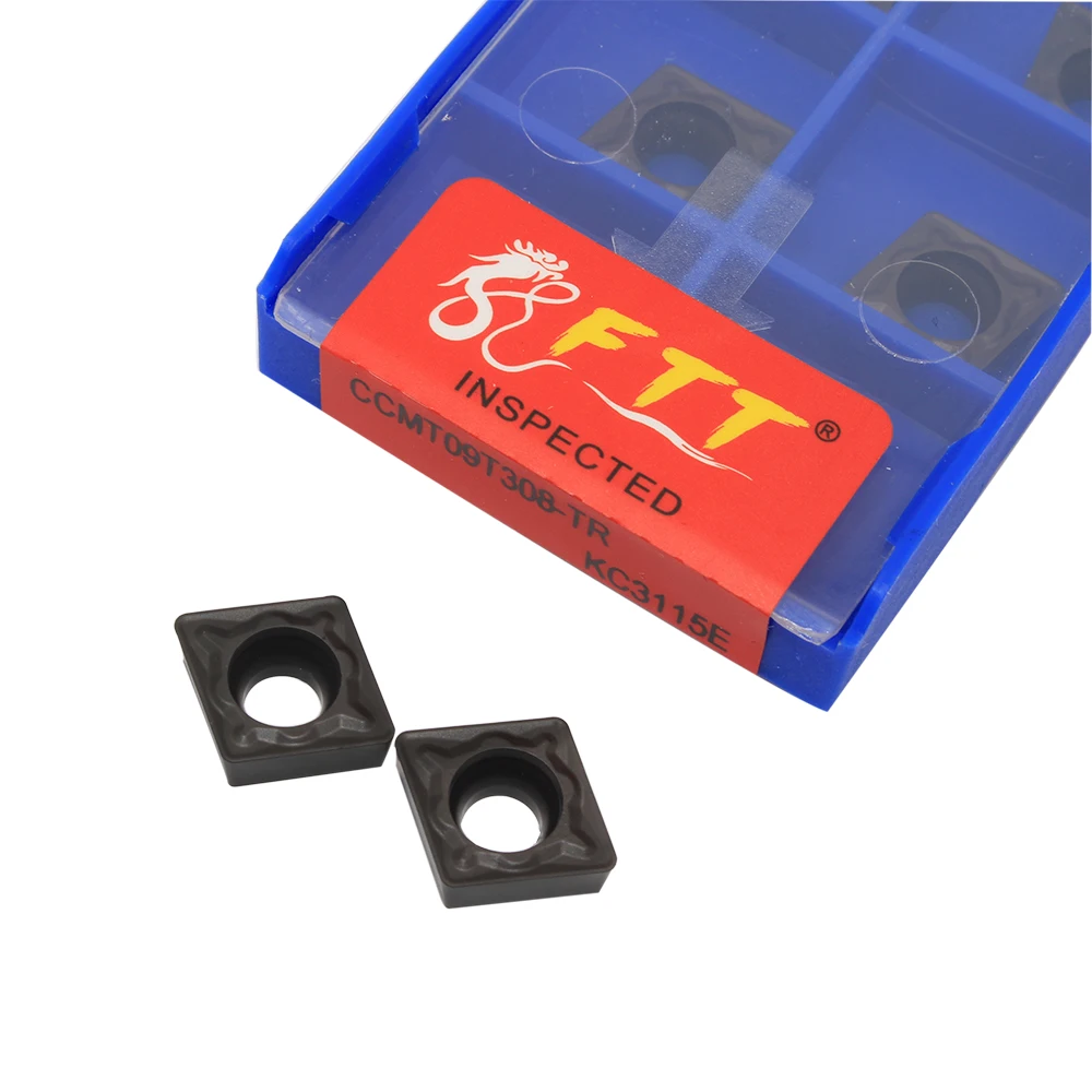 

CCMT09T308 TR KC3115E Turning Tools Inner Hole Inserts CNC Lathe Accessories Carbide Blades