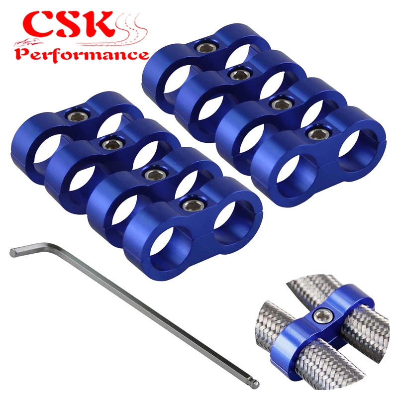 8 шт. зажимы для шланга 19 мм|braided hose|hose braidadapter fitting |