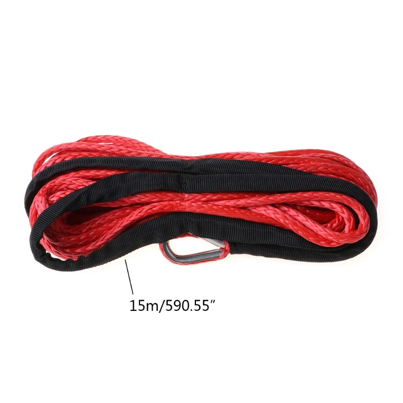

Winch Rope Car Emergency Trailer Belt 5700LBs/7700LBs Vehicle Winch Cable Synthetic Towing Rope