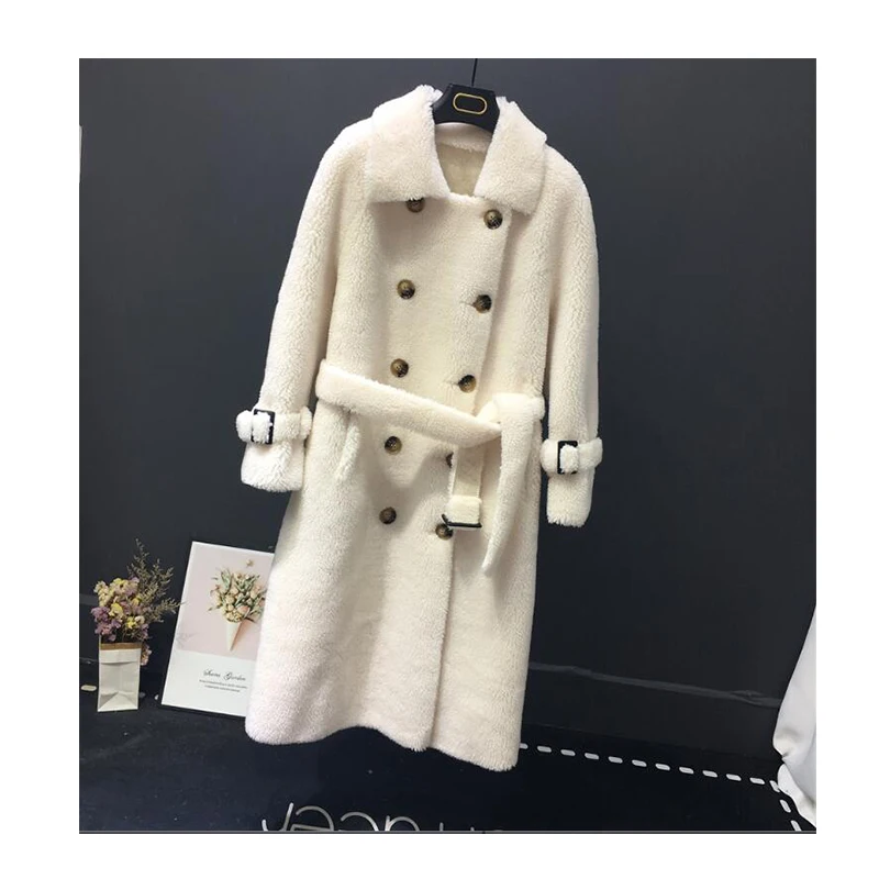 Шуба женская теплая большого размера из искусственного меха | Женская одежда