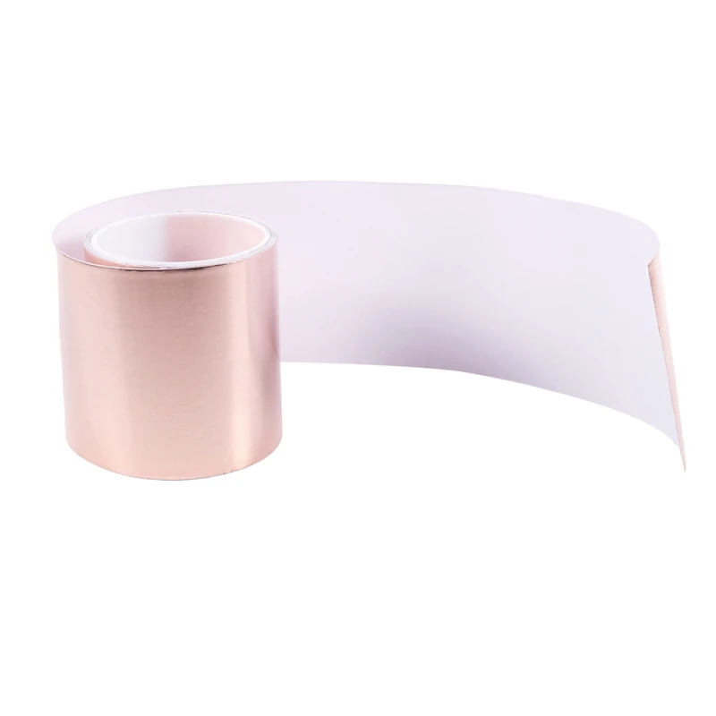 

100mmx5M Pure Copper Roll EMI Conductive Guitar Shielding Ribbon