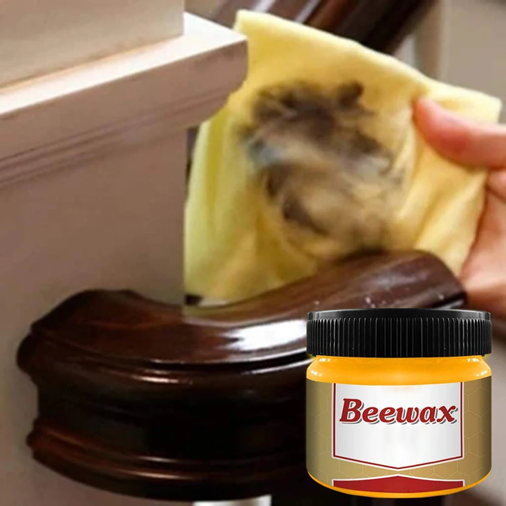 

Wooden Furniture Clean Polishe Bee Wax Wood Flooring Care Natural Beeswax Care Repair Cleaner Wax