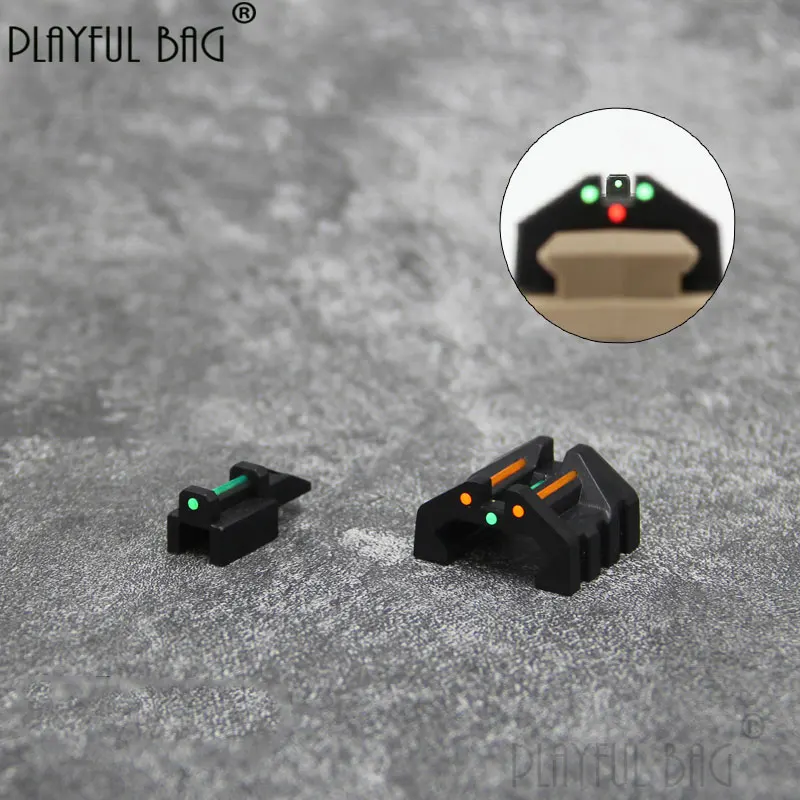 

Игривый мешок Gecko Мягкая Пуля бластер оптический прицел пластиковый прицел губка пуля Gecko Легкий лазер QG52S