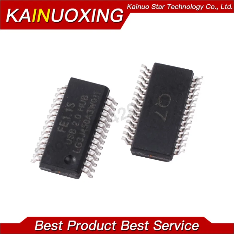 

5 шт., USB 2,0 S, USB HUB SSOP28 FE11S SSOP FE1.1 SMD, новый и оригинальный