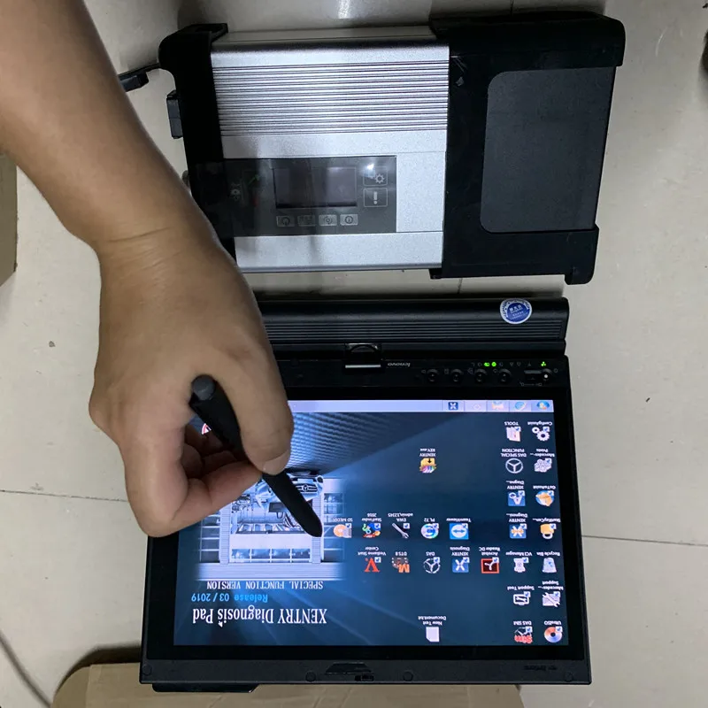 

Программное обеспечение DAS/DTS для Mb Star C5 SD диагностический инструмент SD Подключение 5 дюймов и б/у ноутбук x200t SSD для Mercury Cars & Trucks 03/2021V