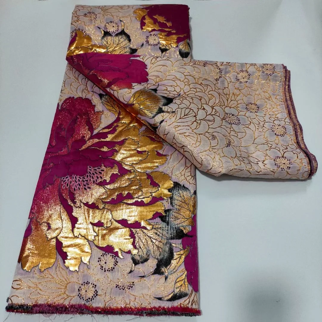 (5 ярдов/шт.) Высококачественная африканская кружевная ткань великолепные