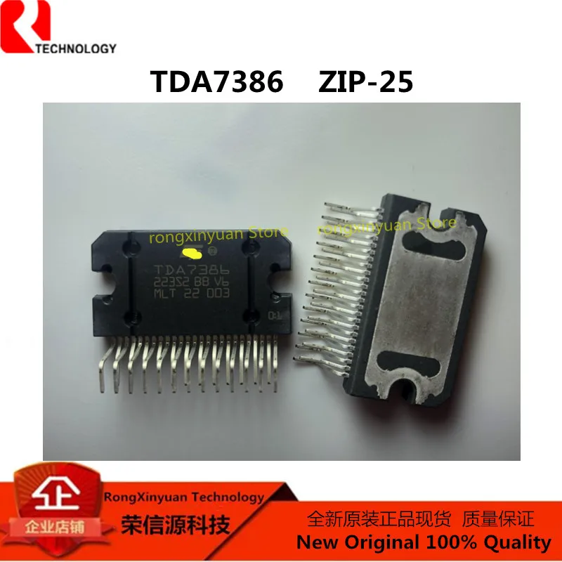 

1-5 шт./лот TDA7386 ZIP-25 4x45 Вт четырехмостовой автомобильный радиоусилитель 100% новый импортный оригинальный 100% качество