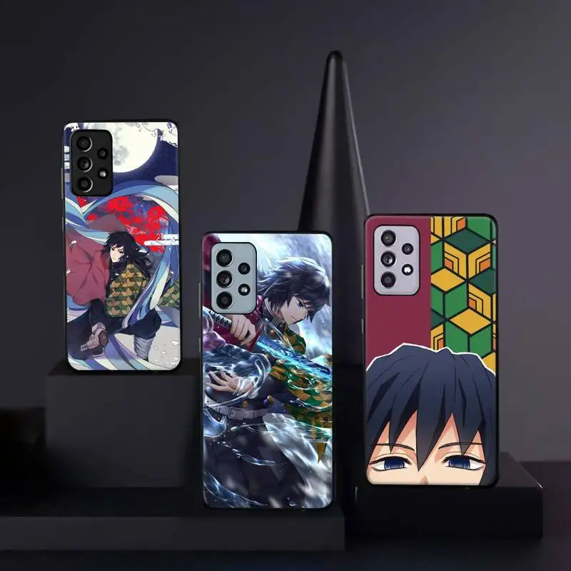 

Tomioka Giyuu Demon Slayer Phone Case For Samsung galaxy A S note 10 12 20 32 40 50 51 52 70 71 72 21 fe s ultra plus