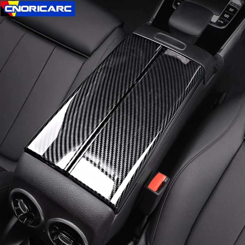 

Car Center Console Armrest Box Storage Cover Sticker Trim For Mercedes Benz A Class A180 200 CLA C118 2019-2021 Accessories