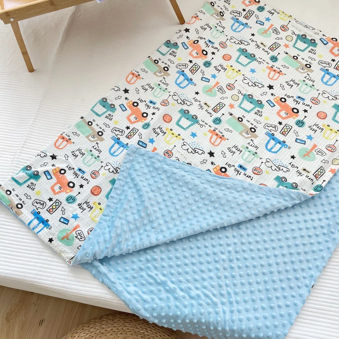 Детское одеяло из теплого флиса с рисунком совы цветочное для младенцев Bebe