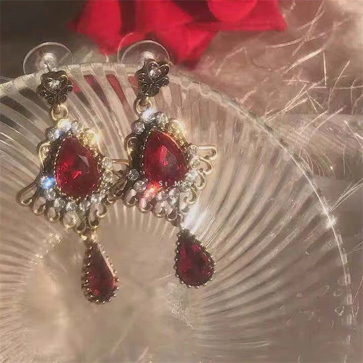 Серьги с бахромой женские серьги в ювелирном изделии элегантные стиле барокко