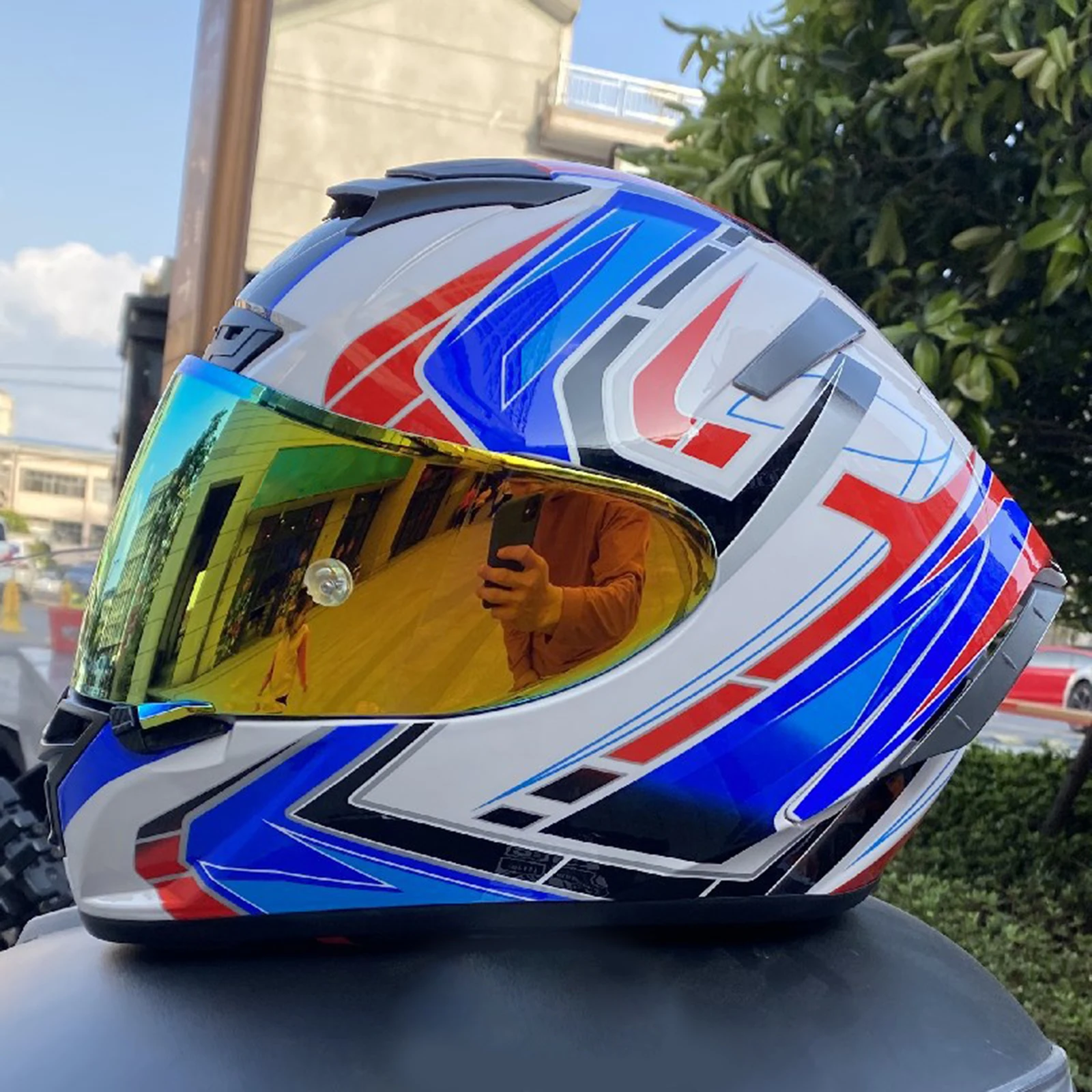 

Motorcycle Helmets Visor Wind Shield for Shoei X14 Z7 Z-7 RF-1200 X-spirit