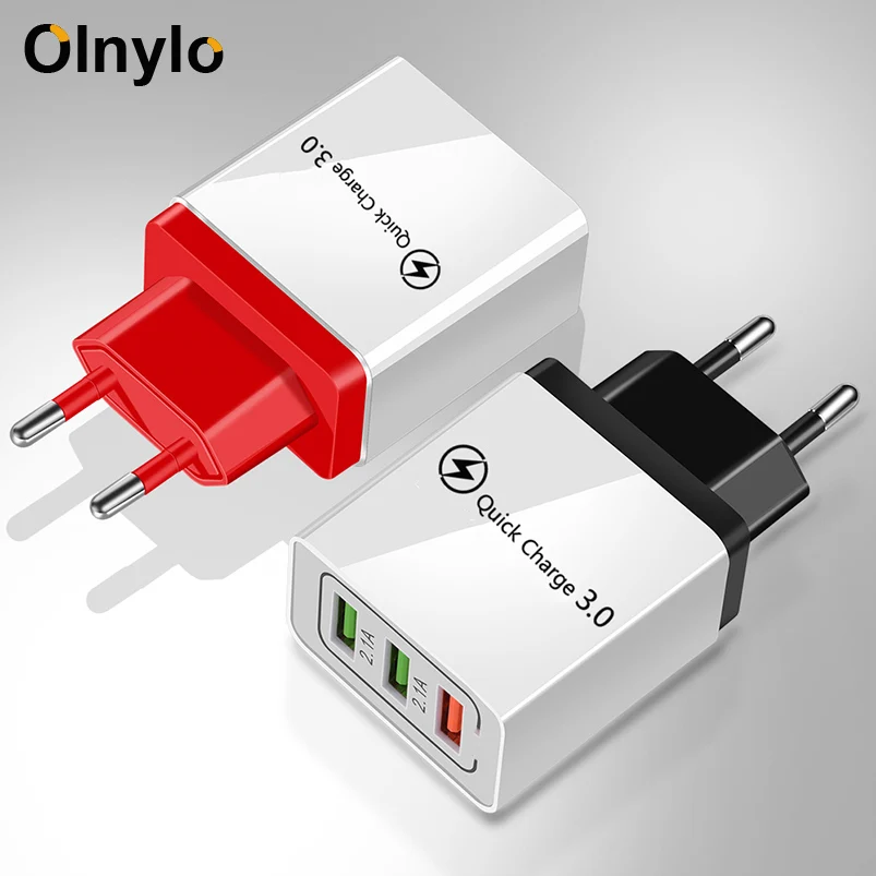 Usb-телефон Зарядное устройство быстрой зарядки 3 0 для iPhone 11 XR iPad дорожное