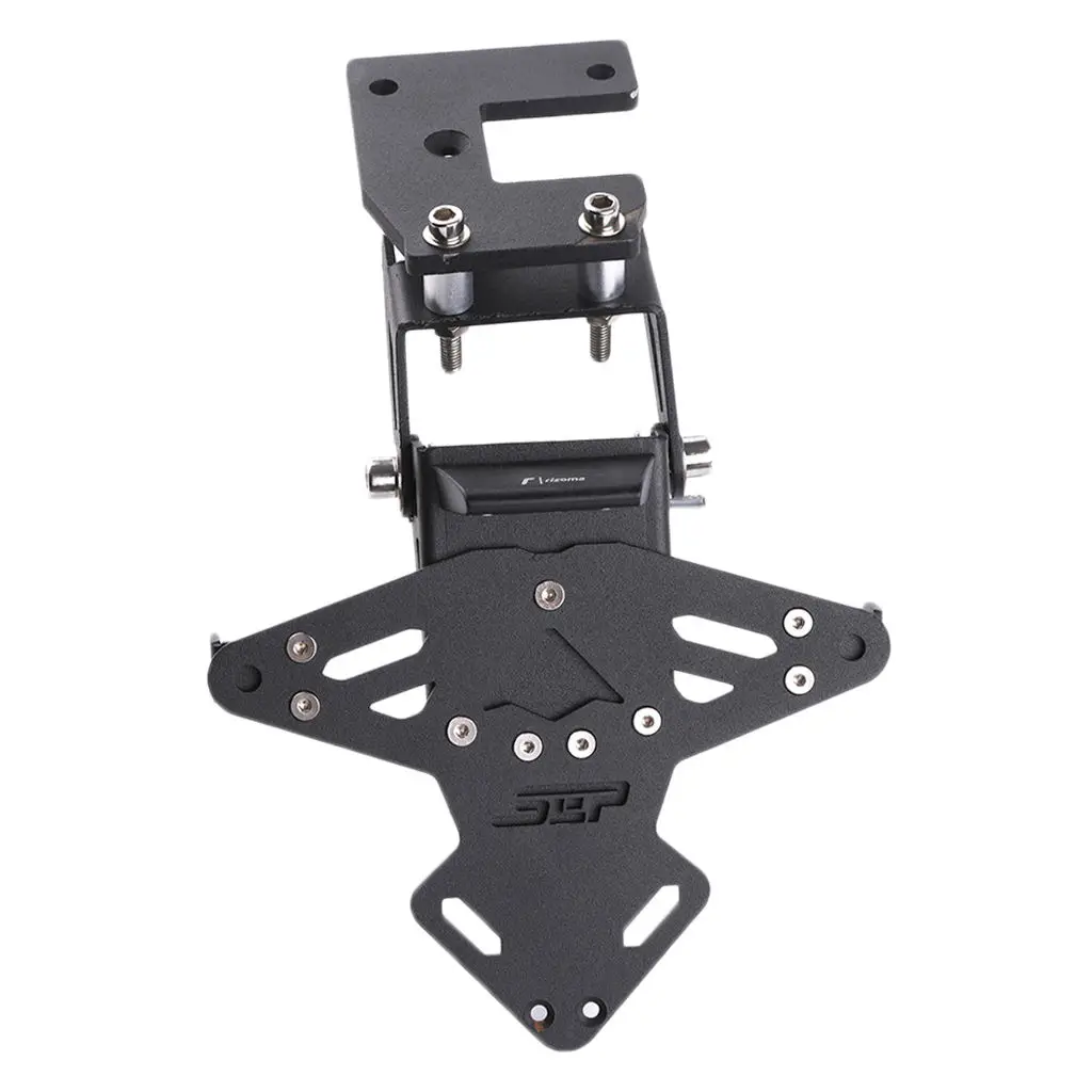 

Bracket With LED Plate Light Front Plate Mounting Bracket For Kawasaki