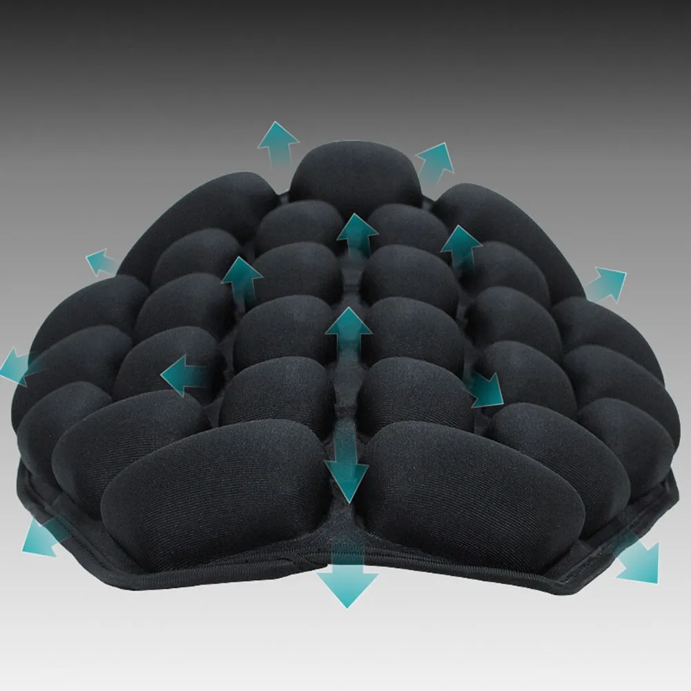 

Cycling Air Seat Cushion Cooling Pad Riding Safe Accessories Soft TPU Universal 1 Set