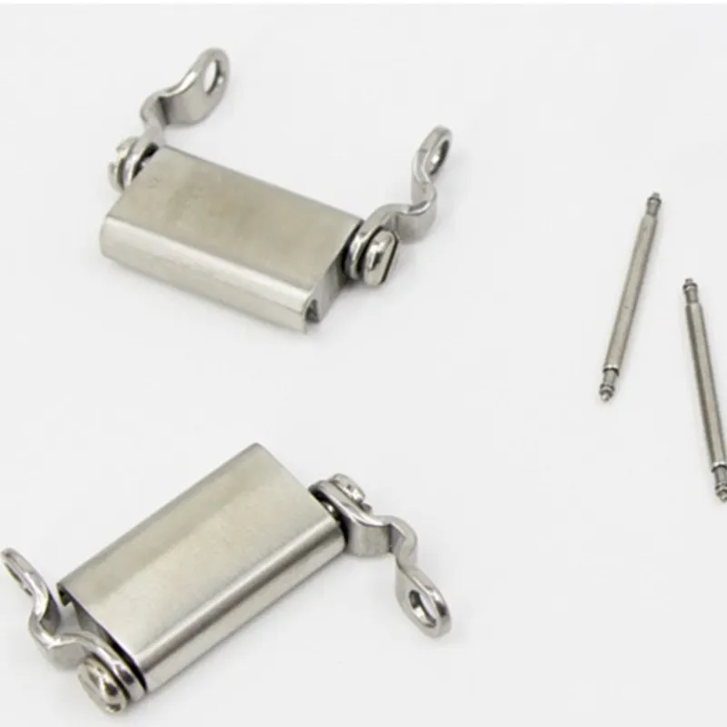 Запасные части для часов 10 28 мм звеньевая Пряжка из нержавеющей стали