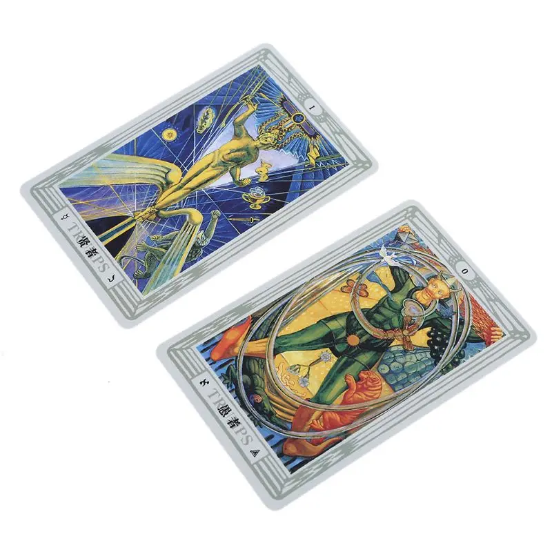 

Thoth Tarots 78 Cards Deck Family Party Board Game with Cards Bag and Guidebook 62KF