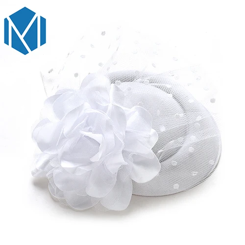 White Hairpins М мизм 1 шт. выпускные/вечерние заколки для волос для женщин Цветочная вуаль заколки элегантные кружевные Заколки Подарок аксессуары для волос - Цвет: White Hairpins