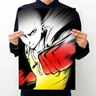 HD принты One Punch Man аниме Картины домашний плакат роспись в скандинавском стиле Модульная картина для гостиной украшение на холсте