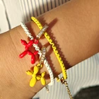 Женский браслет с шармами в стиле Харадзюку