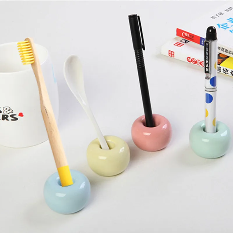 Подставка для зубных щеток и лотков многофункциональная керамической держатель