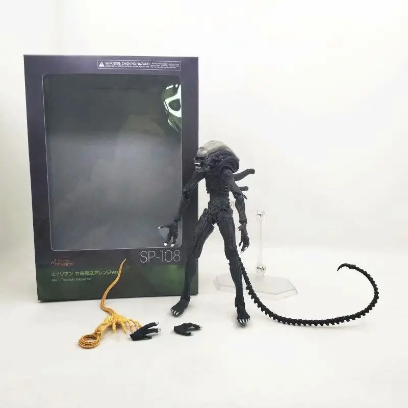 

NECA Alien Figure 1979 Ultimate Xenomorph 40th Anniversary Egg Facehugger Alien Action Figure Model Toy 22cm