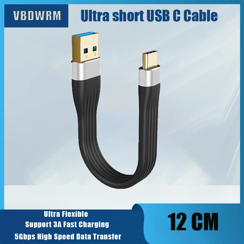 

Type C Fast Charger Sync Data Cable 5Gpbs 3A 60W Cable Data Usb Cables USB 3.1 Gen.1 USB 3.0 A male to USB-C male
