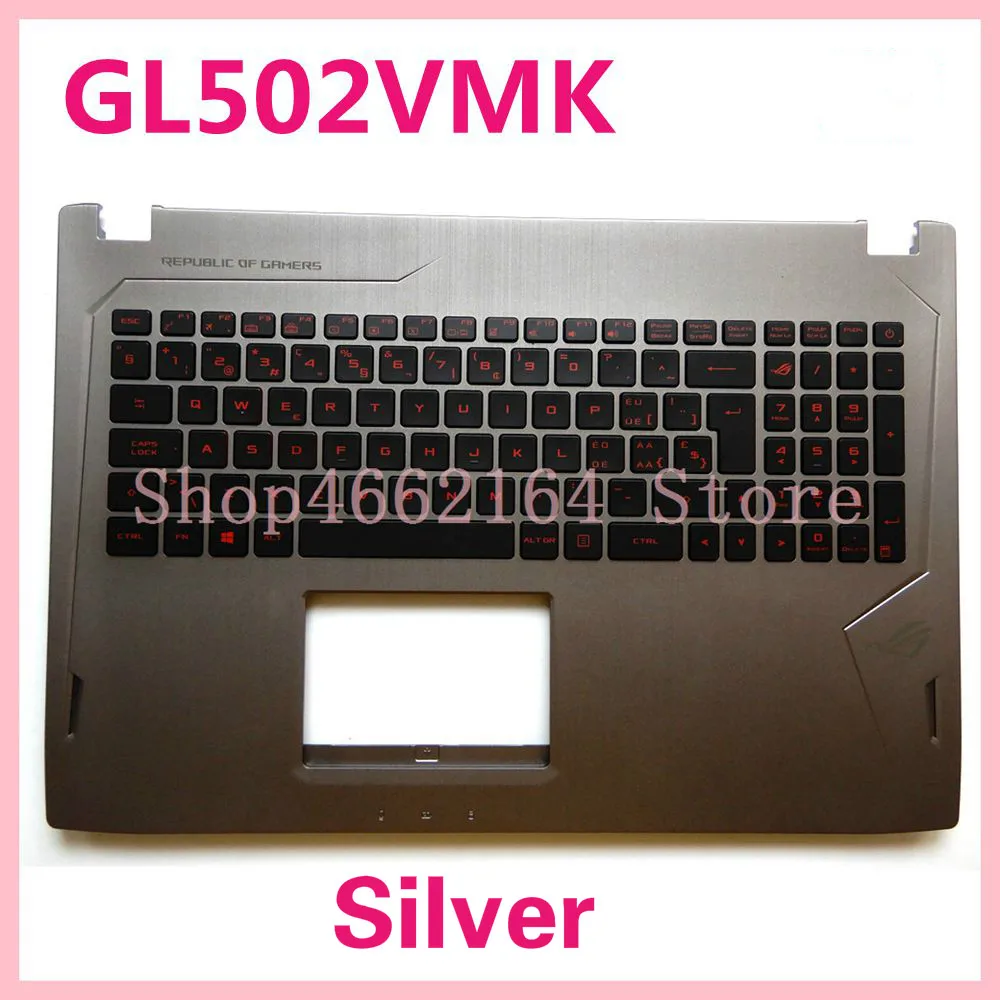 Для ASUS FX60 s5vm S5YV GL502VM ZX60V FX60VM GL502VMK VML VMZ GL502V GL502 двуязычная рамка для клавиатуры