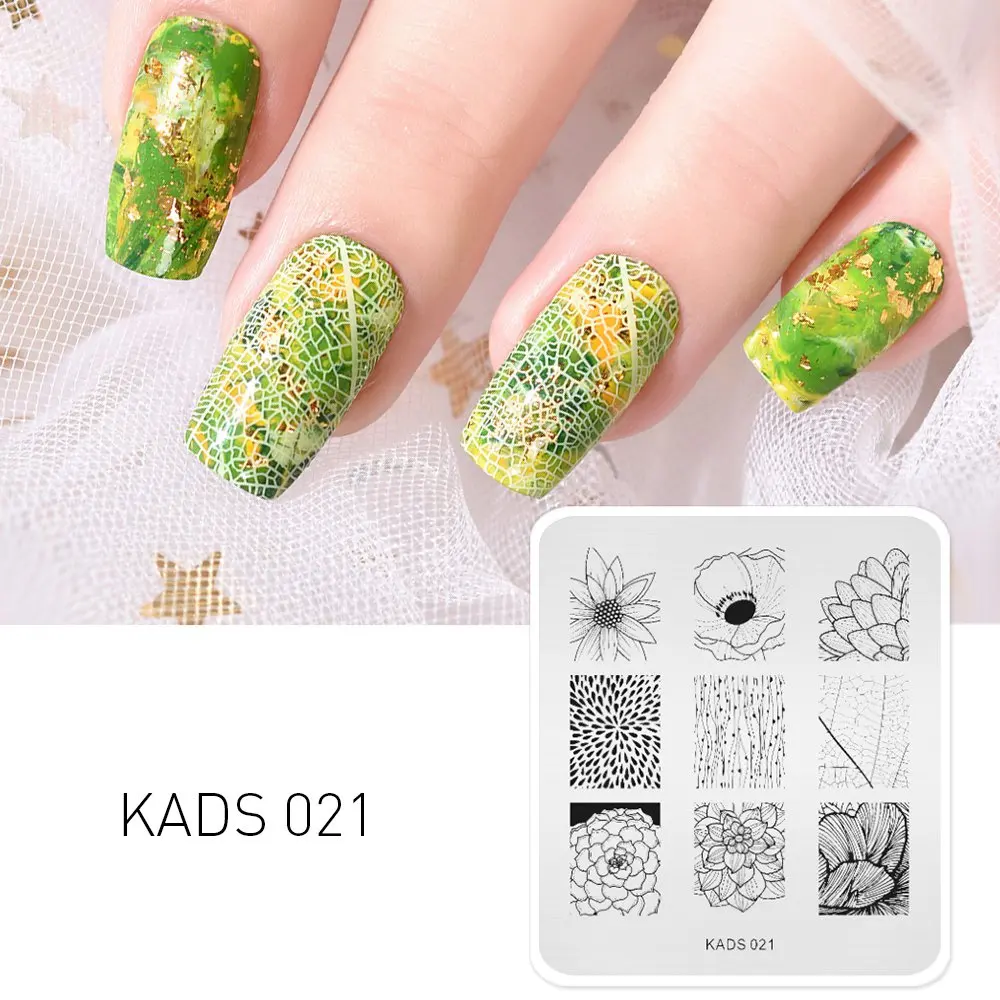 Пластины для штамповки ногтей Мода Дизайн шаблон штампа наращивания DIY