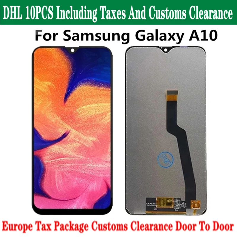 

10 Pcs/Lot LCD For Samsung Galaxy A10 A105 LCD Display Touch Screen Digitizer Assembly For Samsung Galaxy A10 A105F LCD Screen