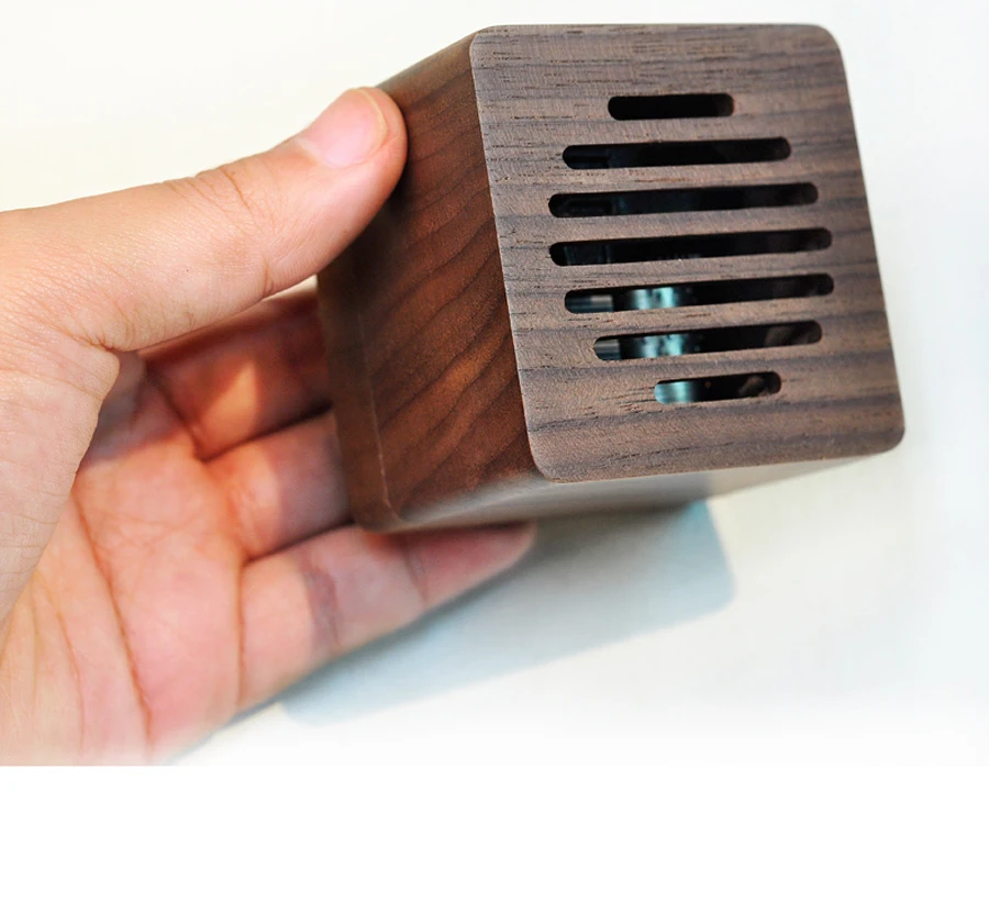 Винтажная деревянная заводная Музыкальная шкатулка из кленового ореха для