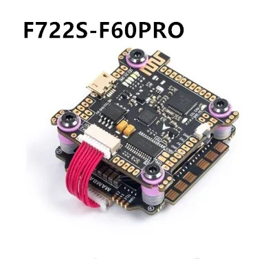 Контроллер полета Diatone MAMBA F722S Betaflight stack OSD 5/9V 2A BEC & 50A 60A F60A PRO 3 6S blheli _ 32 Dshot1200 Brushless