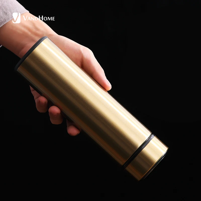 Термос из нержавеющей стали VandHome 304 Изолированная бутылка с ситечком для чая