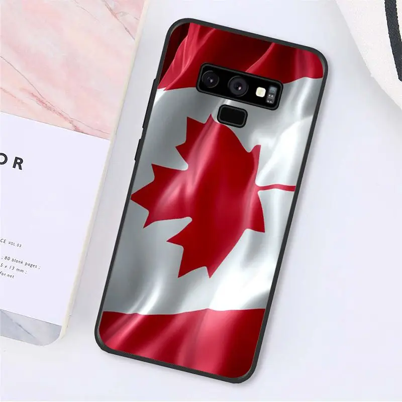 MaiYaCa канадский флаг красный клен чехол для телефона Samsung Galaxy A50 A70 A20 A30 Note9 8 Note7 Note10