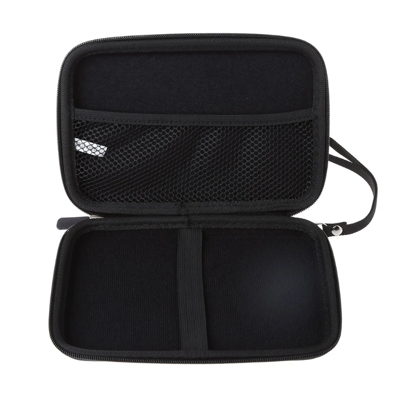 

7 Inch Hard Shell Carry Bag Zipper Pouch Case For Garmin Nuvi TomTom Sat Nav GPS PU Leather EVA Moisture-proof antistatic