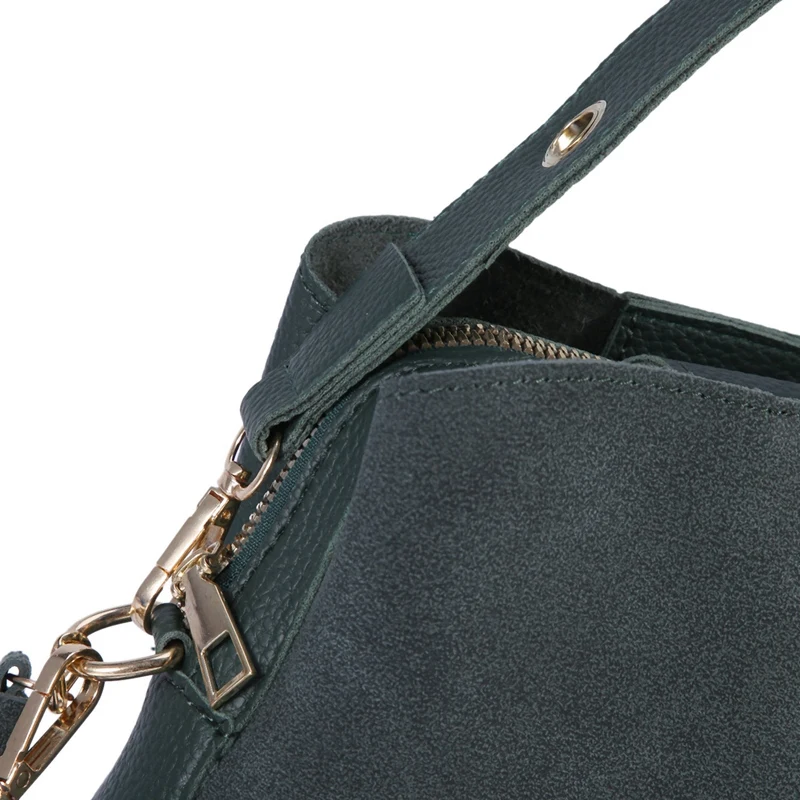 Модная женская сумка ведро винтажная мессенджер с кисточками