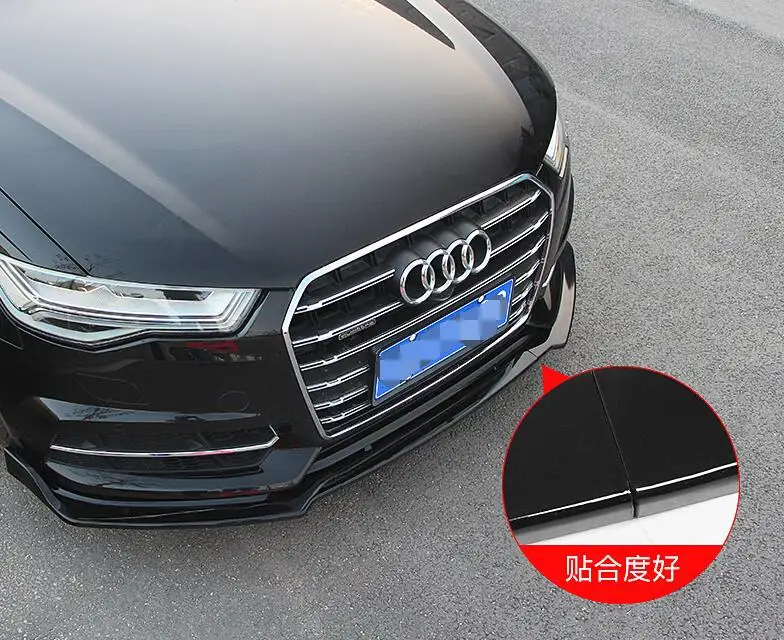 For Audi A6 Body kit spoiler 2017-2019 ABS Rear lip rear front Bumper Diffuser Bumpers Protector | Автомобили и мотоциклы