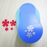 4 patterns extra large flower paper punch scrapbooking paper creative craft hole punch embossing