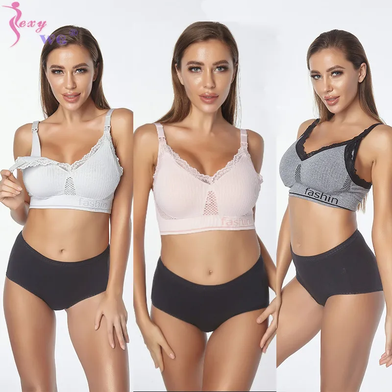 SEXYWG бюстгальтеры для кормящих мам беременных женщин нижнее белье Бюстгальтер