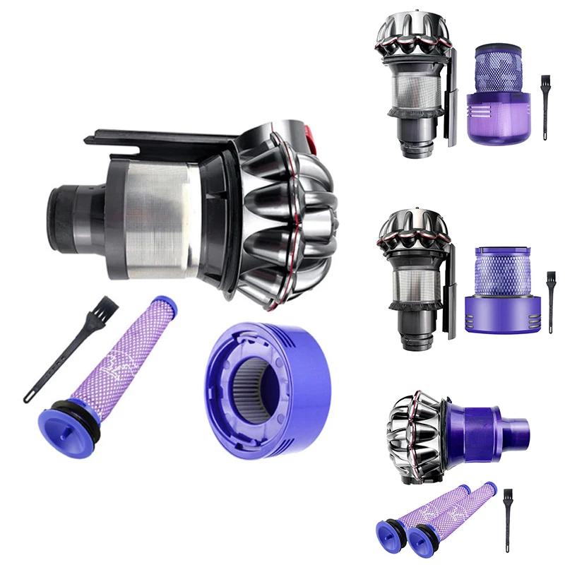 

Сменный циклонный фильтр Hepa для Dyson V6 V7 V8 V10 V11, Аксессуары для пылесоса, циклонный пылесборник, запчасти для двигателя