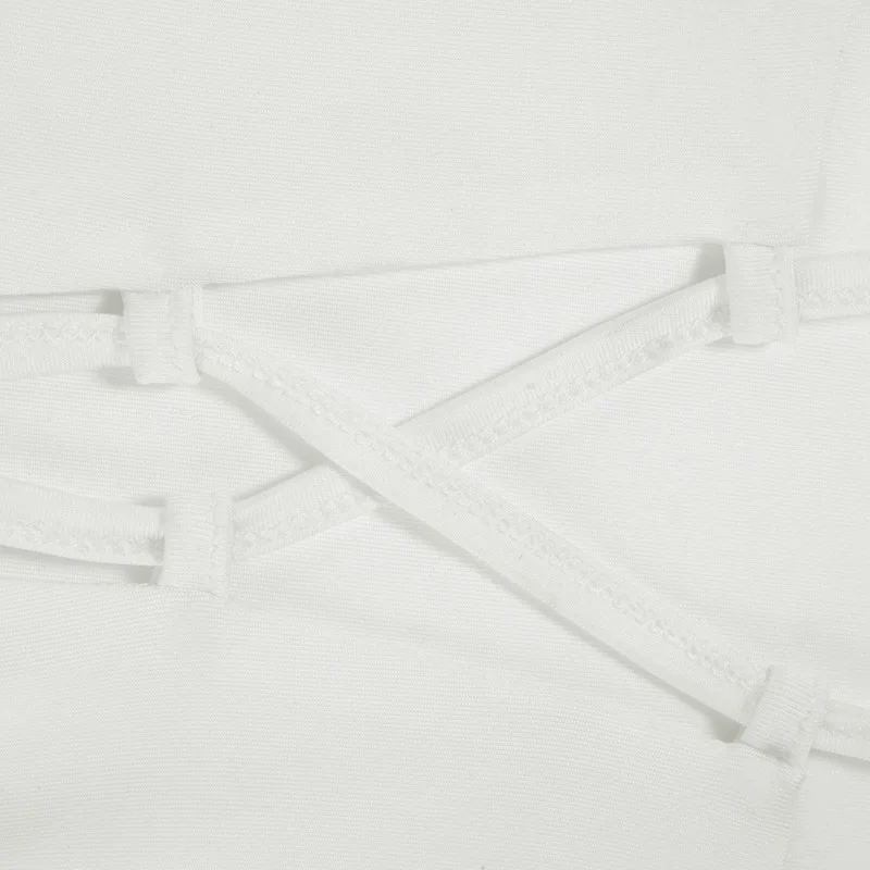 

Women Sexy Halter Rhombus Tops Summer Clothing Sleeveless U Shaped Neck Irregular Skinny Crop Top Casual Backless White Tank Top